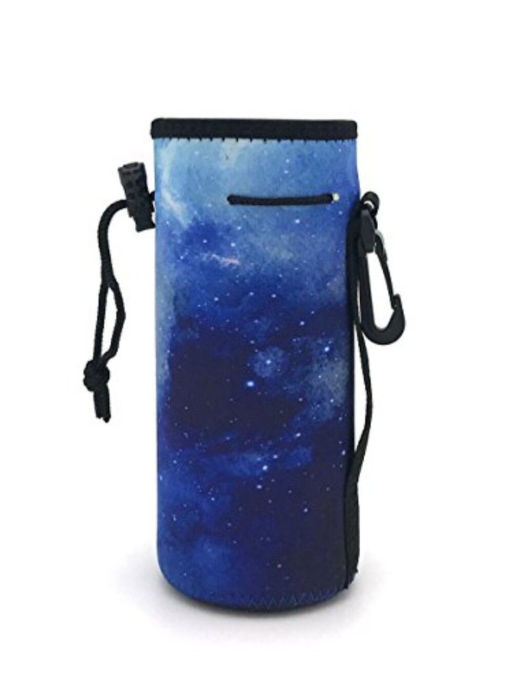 Neoprene Insulated Water Bottle Carrier Sleeve Tote Pouch Holder with Strap